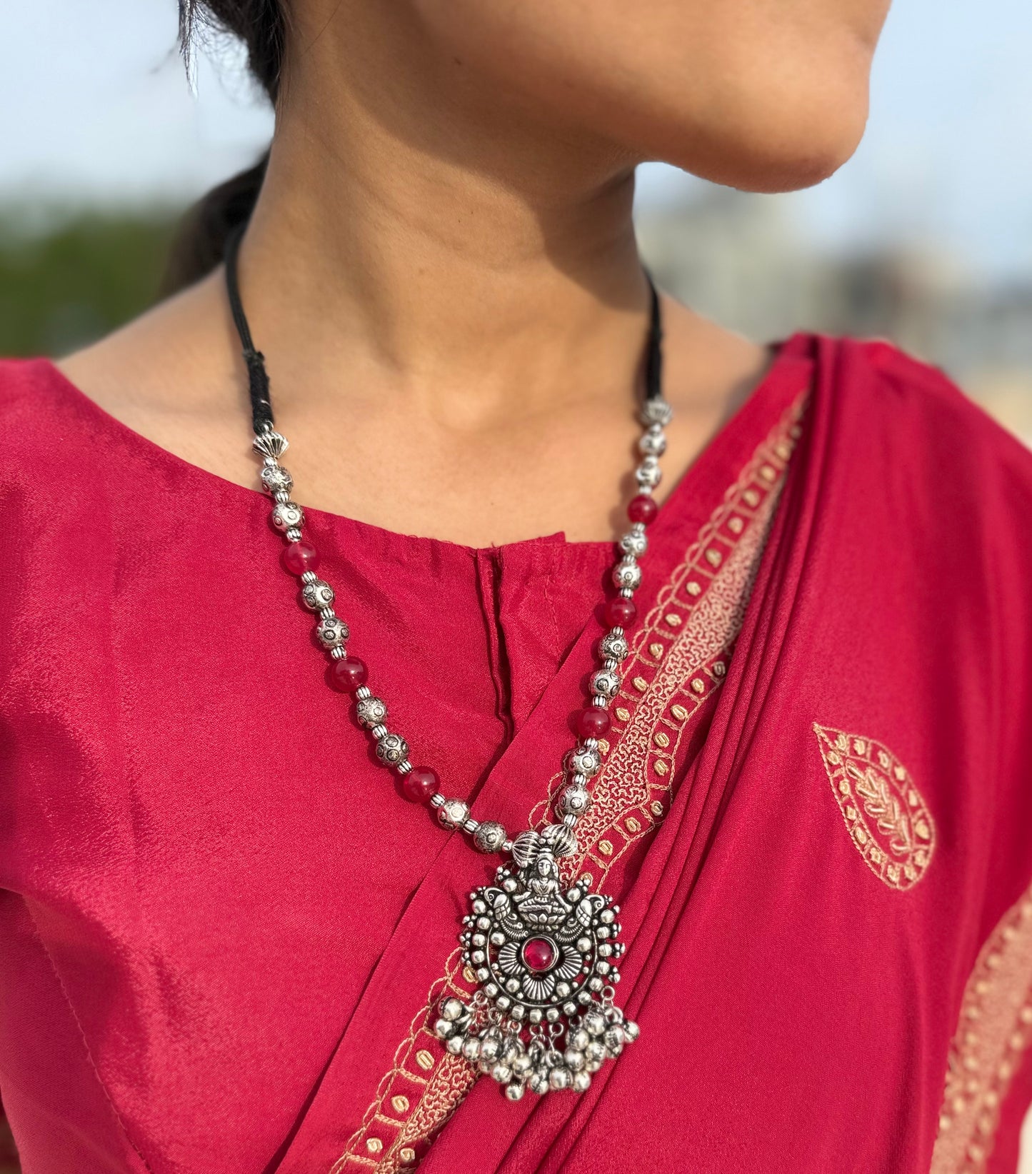Red Aura Oxidized Chain