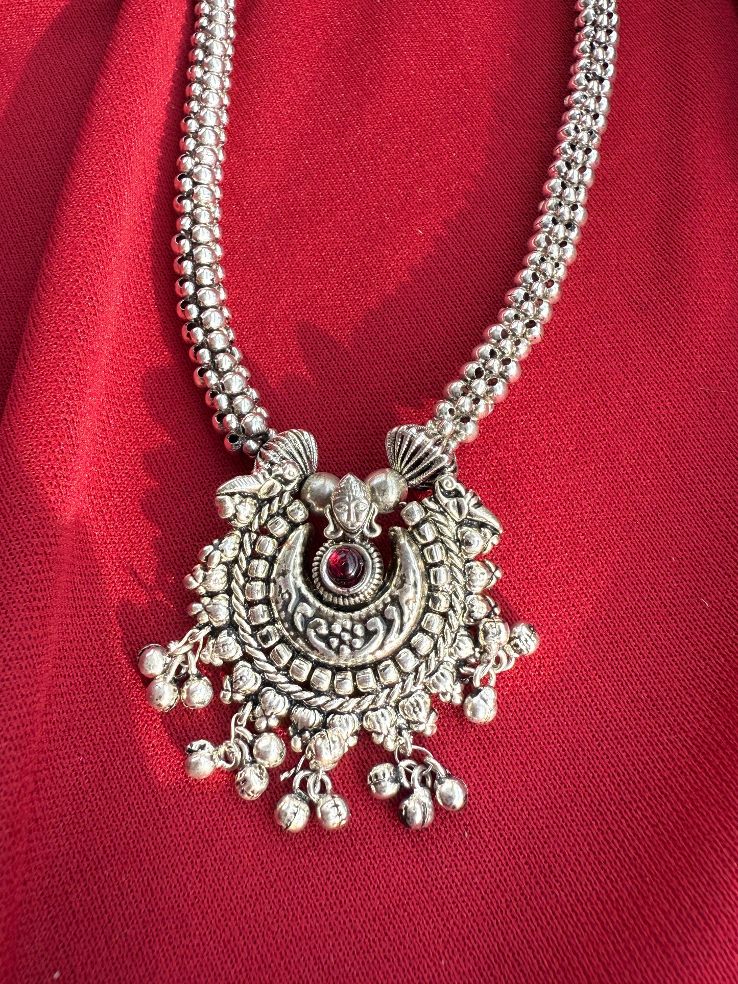 Temple Goddess Statement Chain