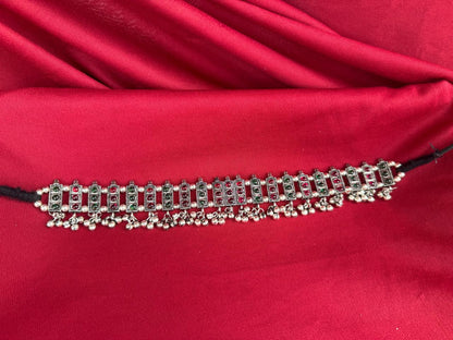 Sliver Green and Pink Choker